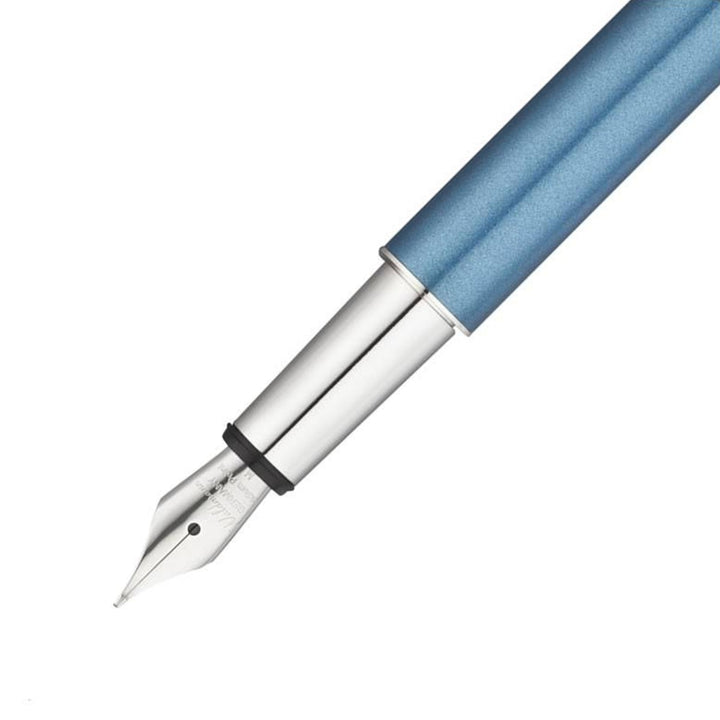 Waldmann Cosmo Fountain Pen - Ice Blue - 18K Gold