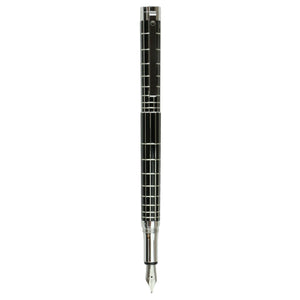 Waldmann Xetra Fountain Pen - Patterned Lacquer - Steel