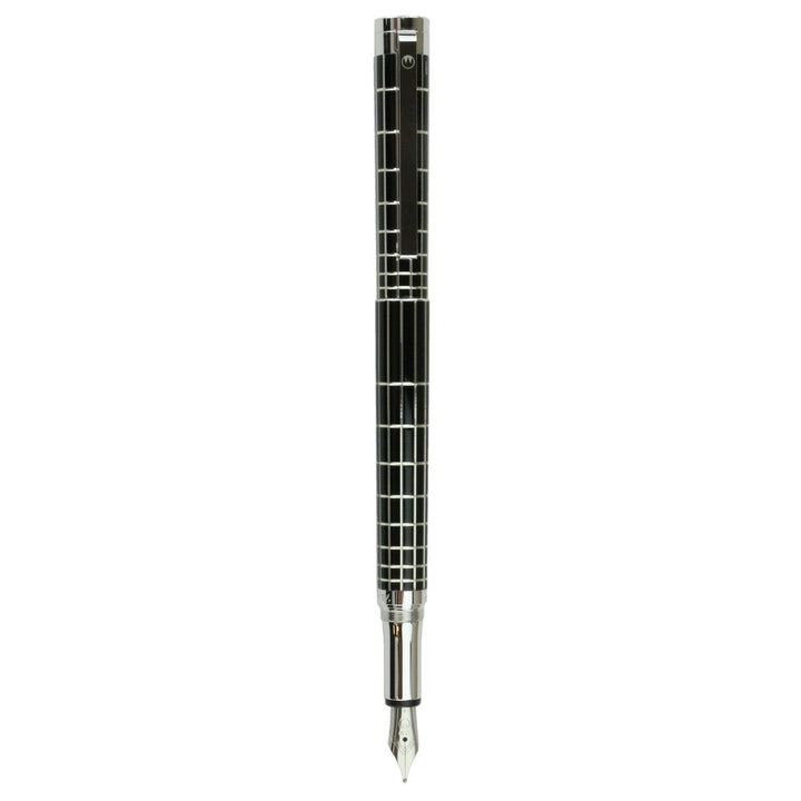 Waldmann Xetra Fountain Pen - Patterned Lacquer - Steel