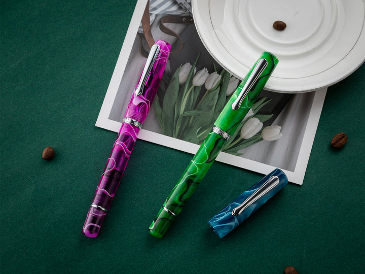 Nahvalur Original Fountain Pen - Poseidon Blue