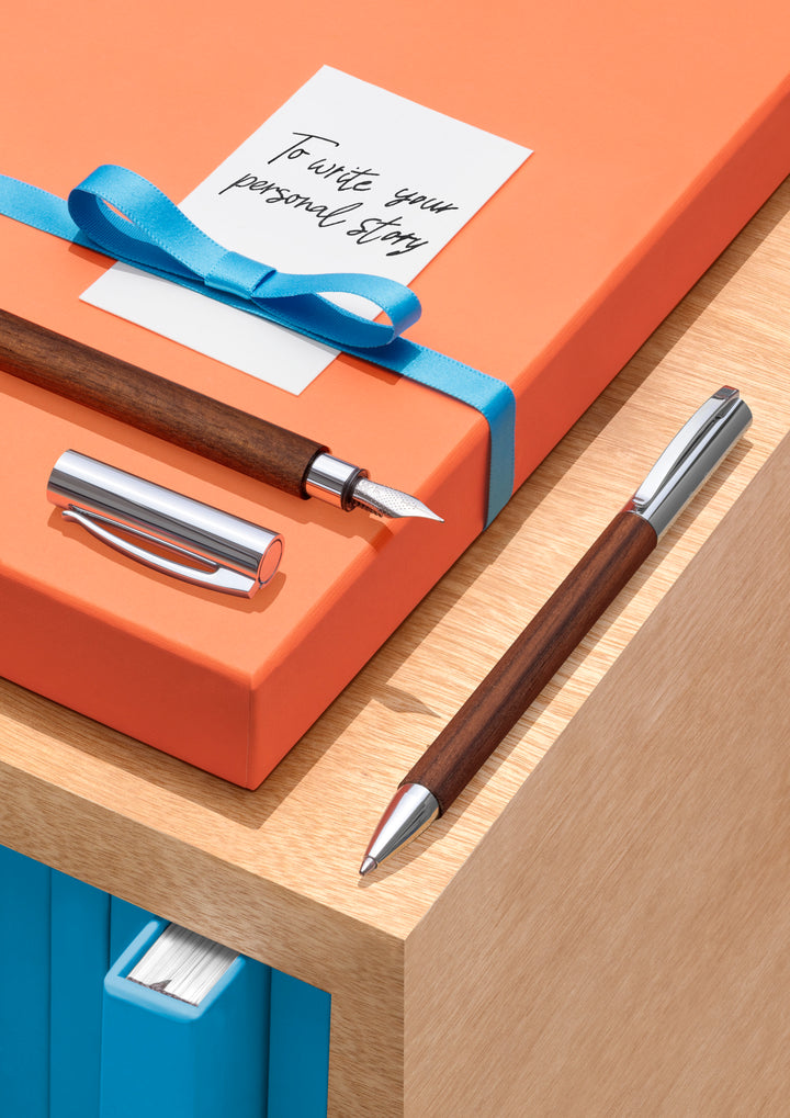 Faber-Castell Ambition Walnut Fountain Pen