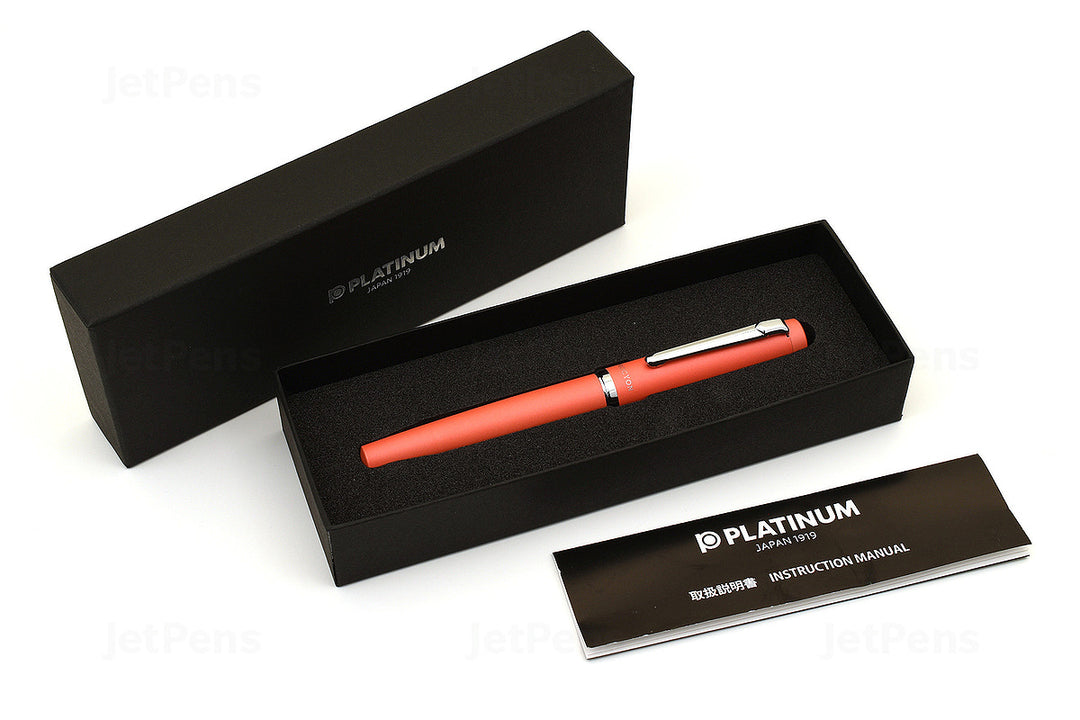 Platinum Procyon Fountain Pen - Persimmon Orange