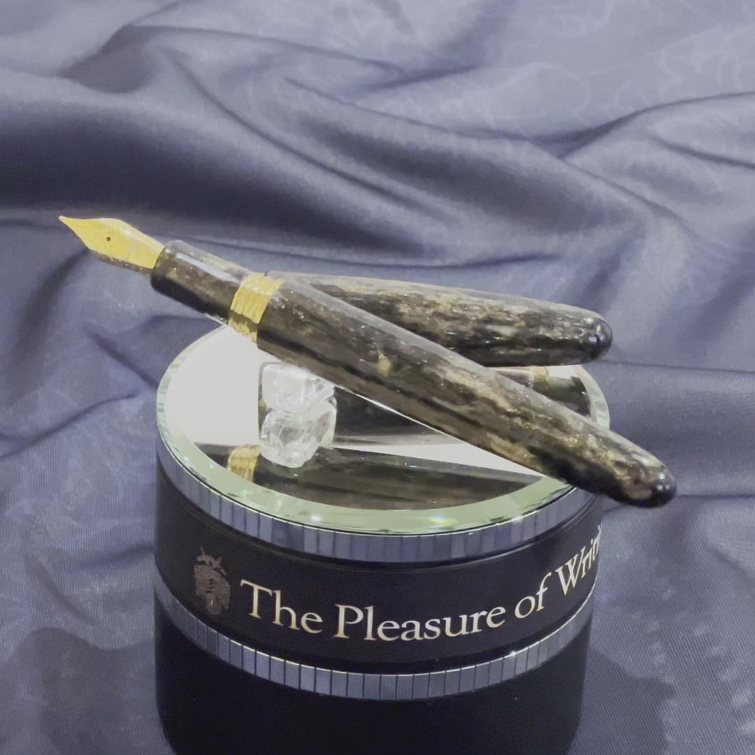 Esterbrook Estie Fountain Pen - Gold Rush Prospector Black