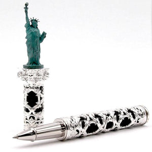 S.T. Dupont Haute Creation Architecture Collection Rollerball Pen - Statue of Liberty