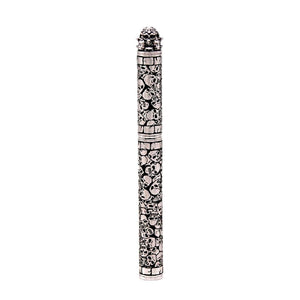 S.T. Dupont Haute Creation Tattoo Collection Fountain Pen - Rhodium Catacombs