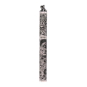S.T. Dupont Haute Creation Tattoo Collection Fountain Pen - Rhodium Dragon