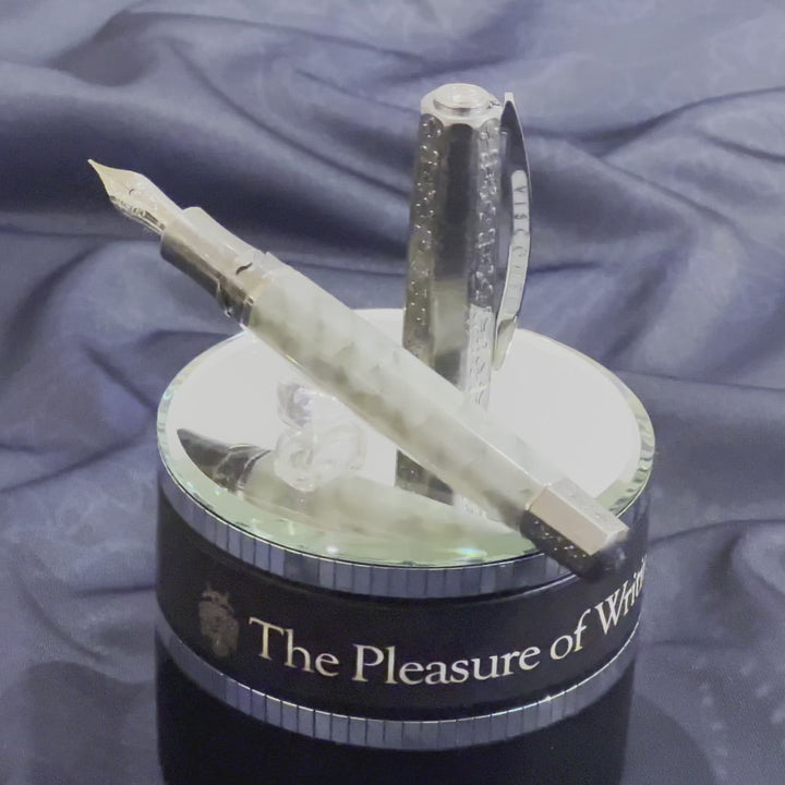 Visconti il Magnifico Fountain Pen - Green Marble