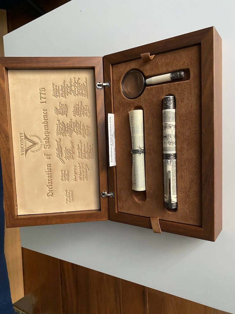 Visconti Declaration of Independence Rollerball Pen Limited Edition nr 193/776