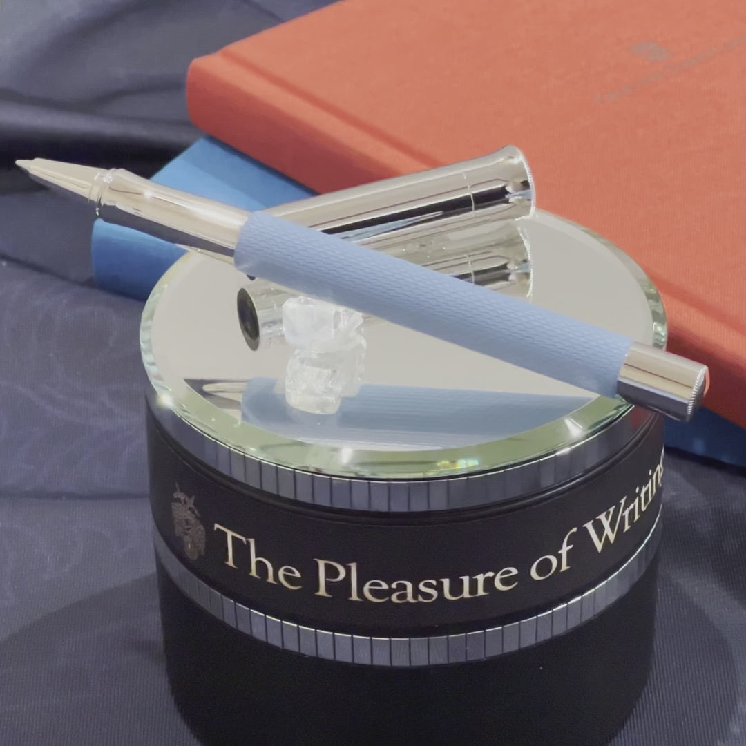 Graf von Faber-Castell Guilloche Gulf Blue Rollerball