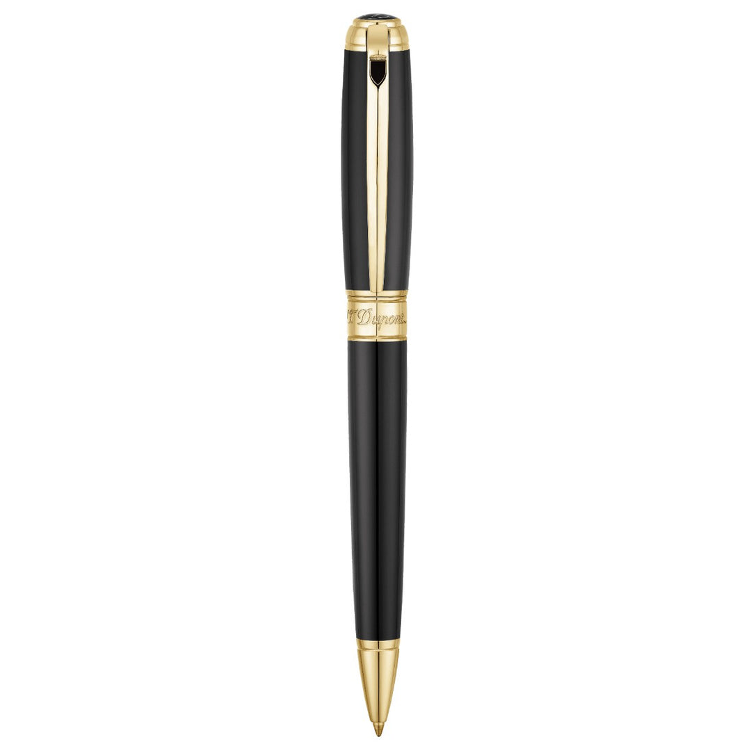 S.T. Dupont Line D Large Ballpoint Pen - Black &amp; Gold