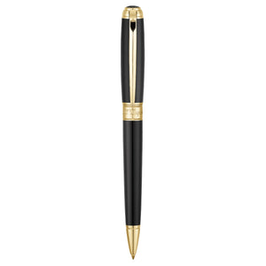 S.T. Dupont Line D Medium Ballpoint Pen - Black & Gold