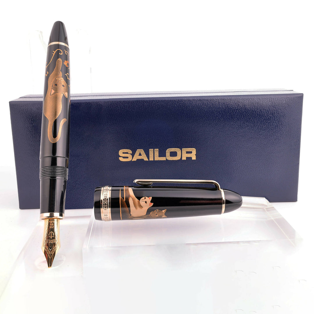 Sailor 1911 - Martini Limited Edition Cats Maki-e Fountain Pen