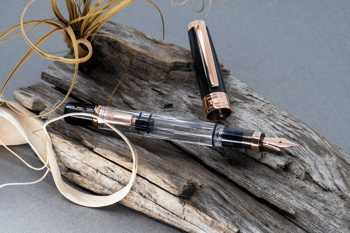 TWSBI Diamond 580AL Fountain Pen - Smoke Rose Gold II