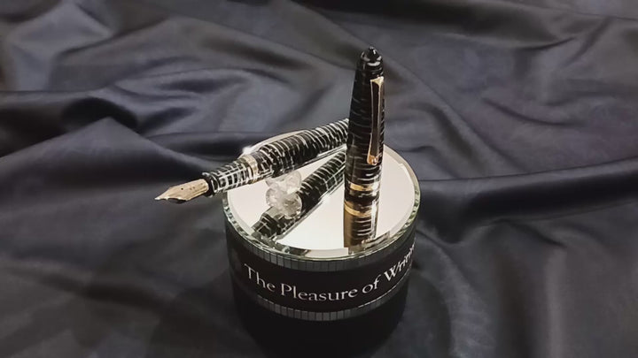The Pleasure of Writing Pebble Beach Noir by Montegrappa