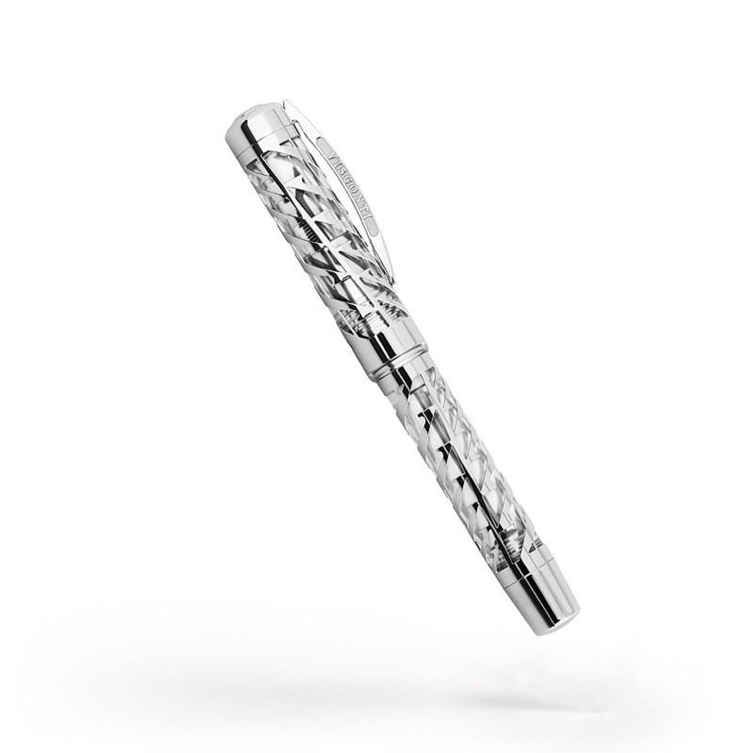 Visconti Watermark Rollerball Pen - Silver Moon