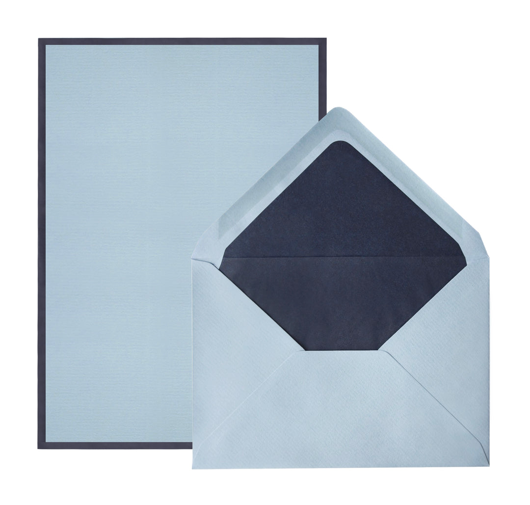 "Bi-Color" Sheet Correspondence Box A5 | Original Crown Mill