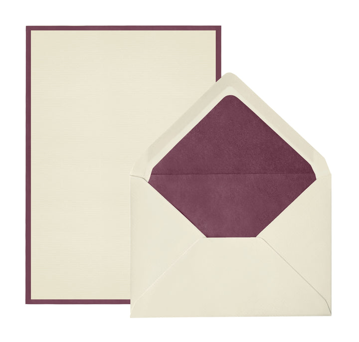 "Bi-Color" Sheet Correspondence Box A5 | Original Crown Mill