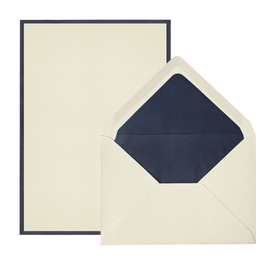 "Bi-Color" Sheet Correspondence Box A5 | Original Crown Mill
