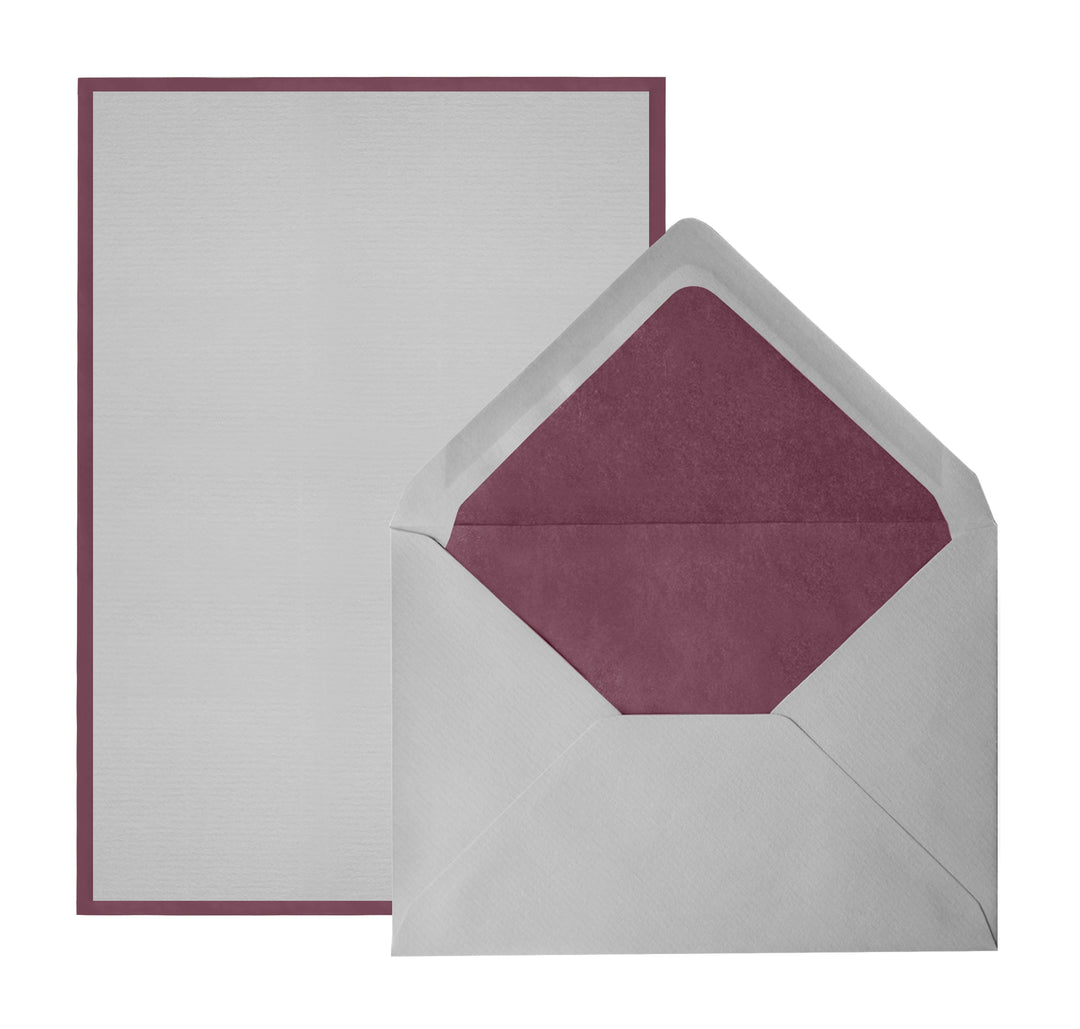 "Bi-Color" Sheet Correspondence Box A5 | Original Crown Mill