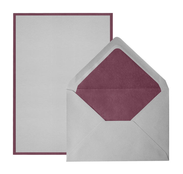 "Bi-Color" Sheet Correspondence Box A5 | Original Crown Mill