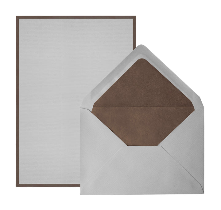 "Bi-Color" Sheet Correspondence Box A5 | Original Crown Mill
