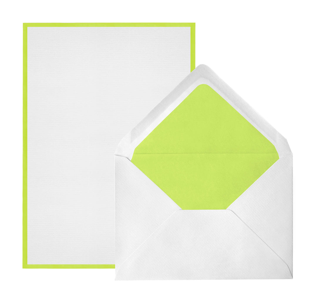 "Bi-Color" Sheet Correspondence Box A5 | Original Crown Mill
