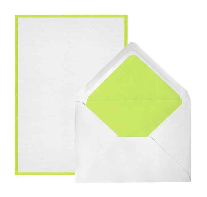 "Bi-Color" Sheet Correspondence Box A5 | Original Crown Mill