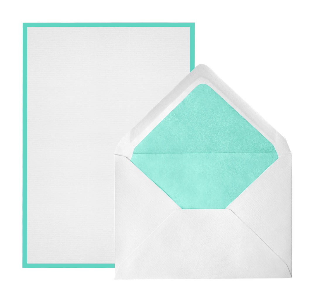 "Bi-Color" Sheet Correspondence Box A5 | Original Crown Mill