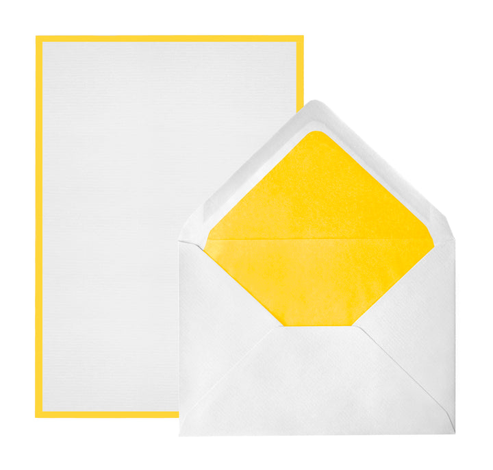 "Bi-Color" Sheet Correspondence Box A5 | Original Crown Mill