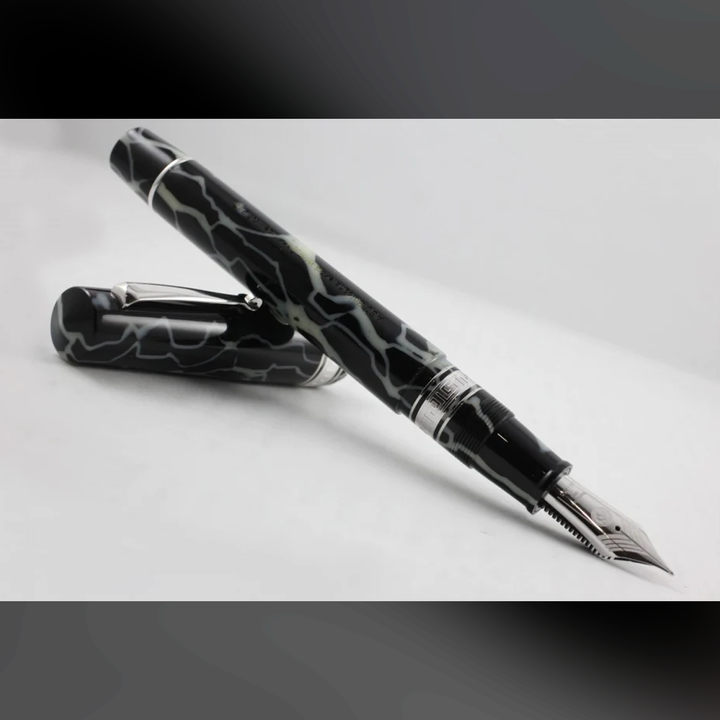 ASC Bologna Extra Wild Fountain Pen - Rhodium Trim
