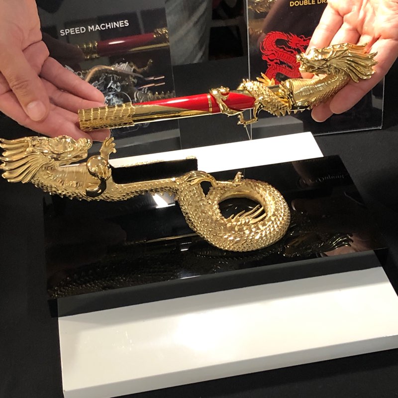 S.T. Dupont Haute Creation Double Dragon Fountain Pen - Exclusive Edition