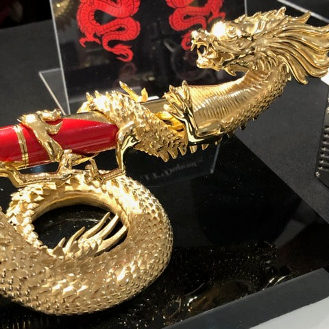 S.T. Dupont Haute Creation Double Dragon Fountain Pen - Exclusive Edition