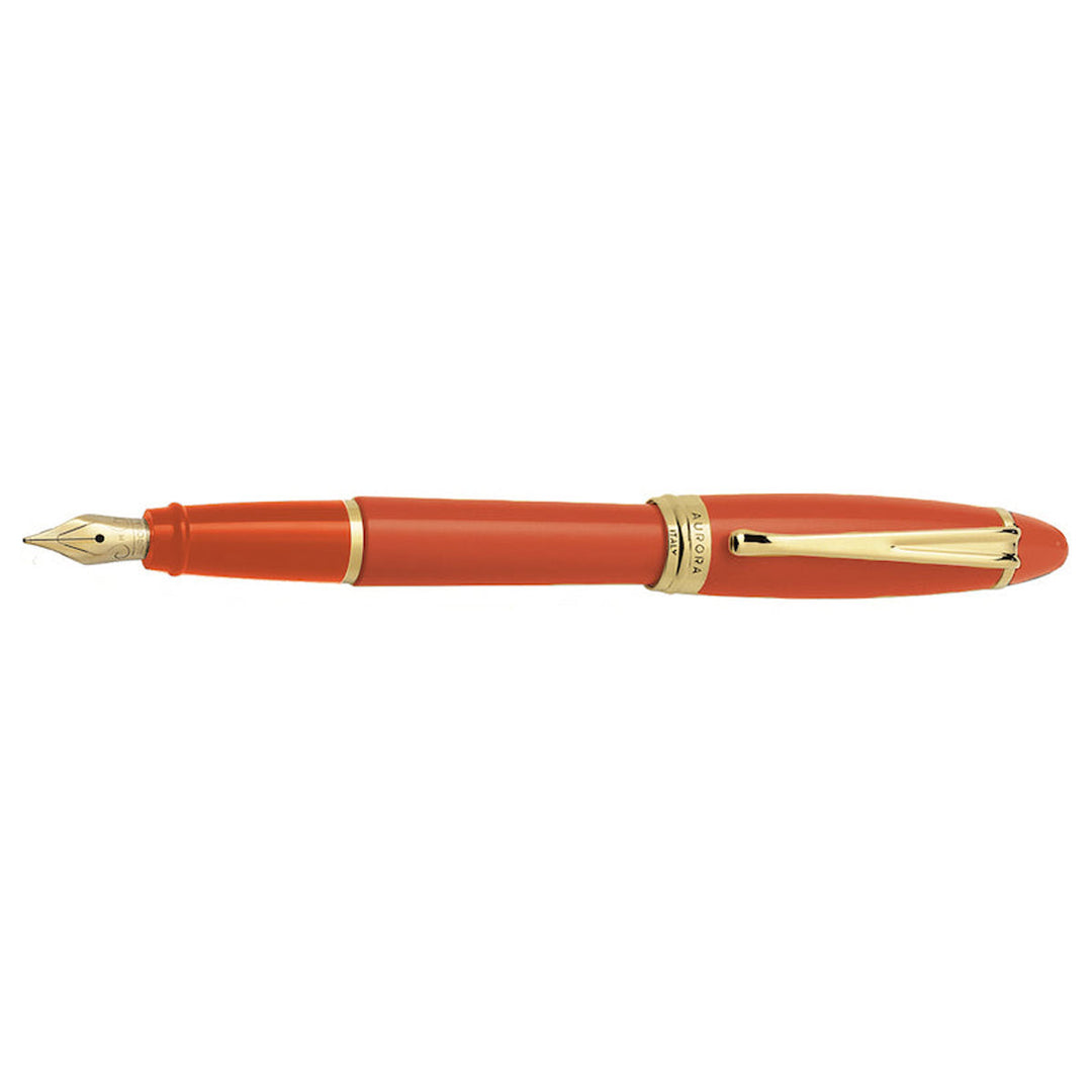 Aurora Ipsilon Seasons Fountain Pen - Autumn Orange