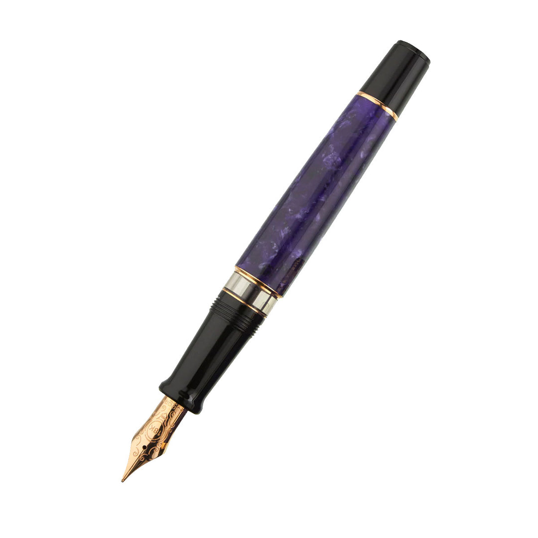 Aurora Optima Limited Edition Nebulosa Rose Gold Fountain Pen