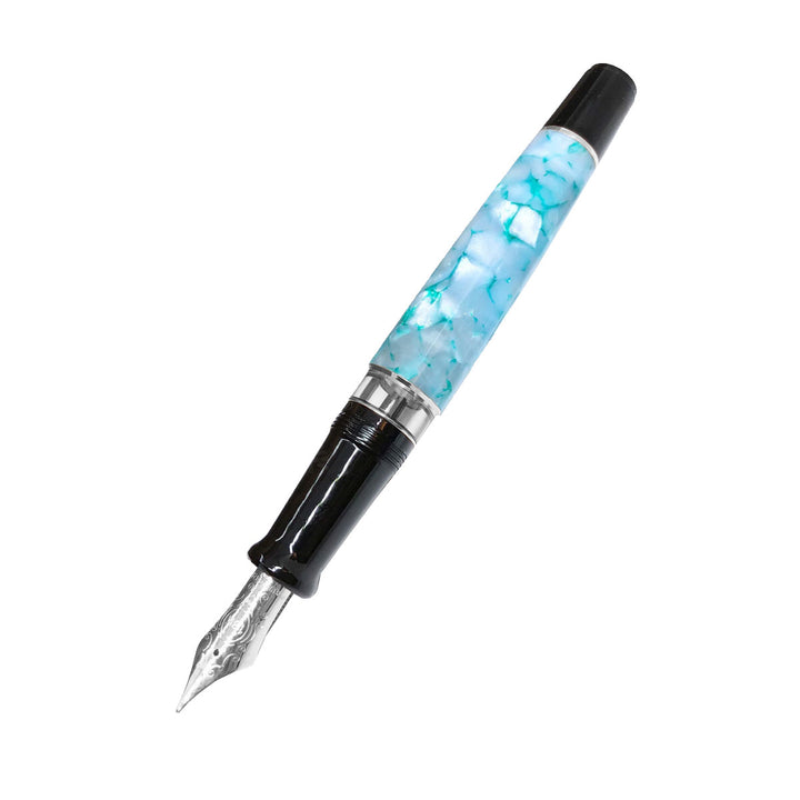 Aurora Optima Sun Moon Lake Fountain Pen - Moonlight