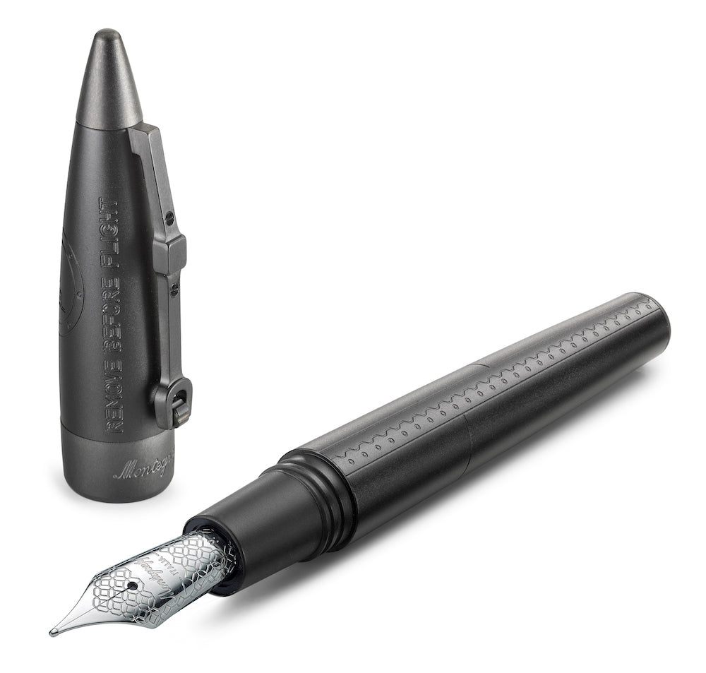 Montegrappa Aviator Fountain Pen - Stealth