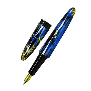 Benu Briolette Fountain Pen - Jewel Blue