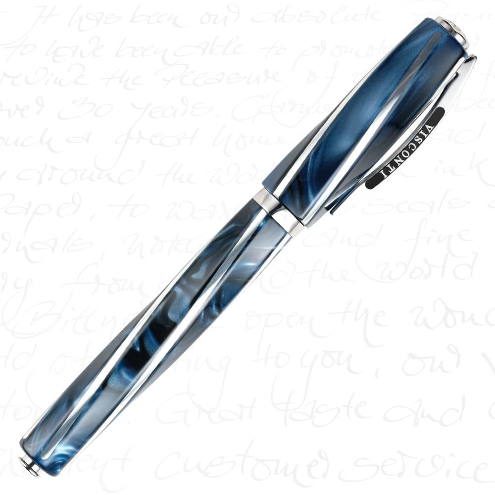 Visconti Divina Elegance Oversize Imperial Blue - Fountain Pen (14k Nib)