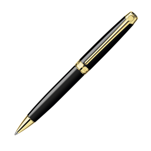 Caran d'Ache Leman Ebony Black& Gold Ballpoint