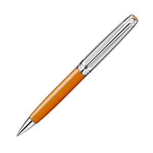Caran d'Ache Leman Bi-Color Saffron & Silver Ballpoint