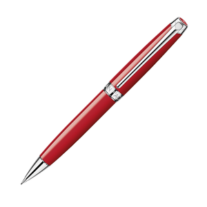 Caran d'Ache Leman Scarlet Red & Silver Ballpoint