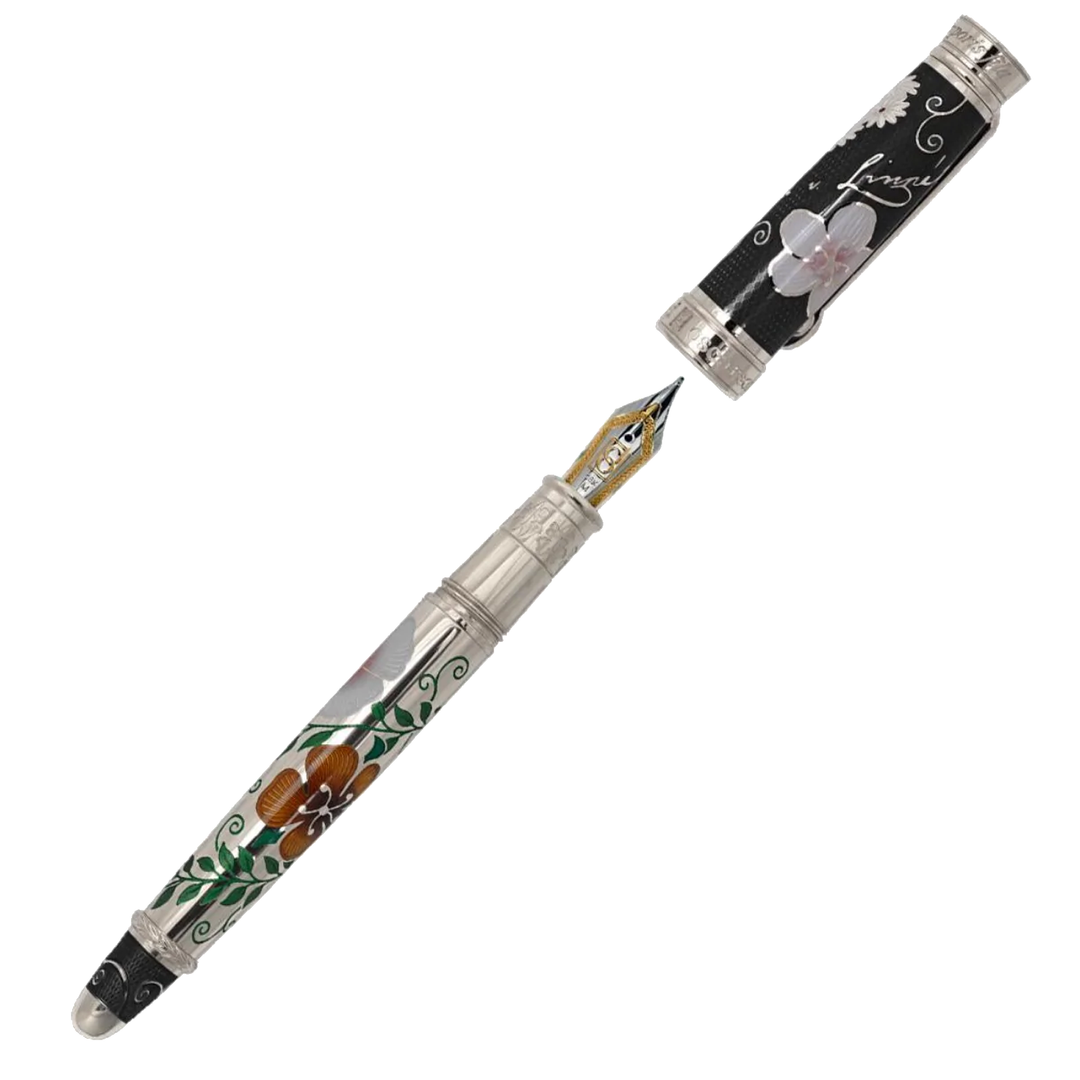 David Oscarson Carl Linnaeus Black Pen