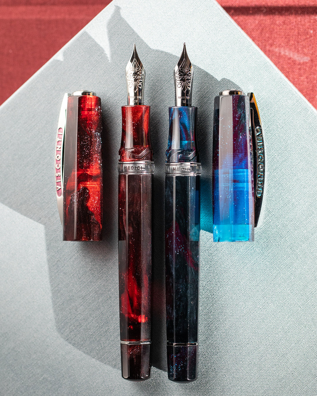 Visconti Medici Astral Fountain Pen - Nova Blue