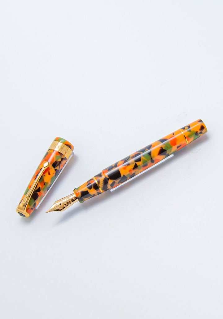 Conway Stewart Arlecchino Fountain Pen - Gold