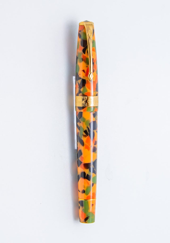 Conway Stewart Arlecchino Fountain Pen - Gold
