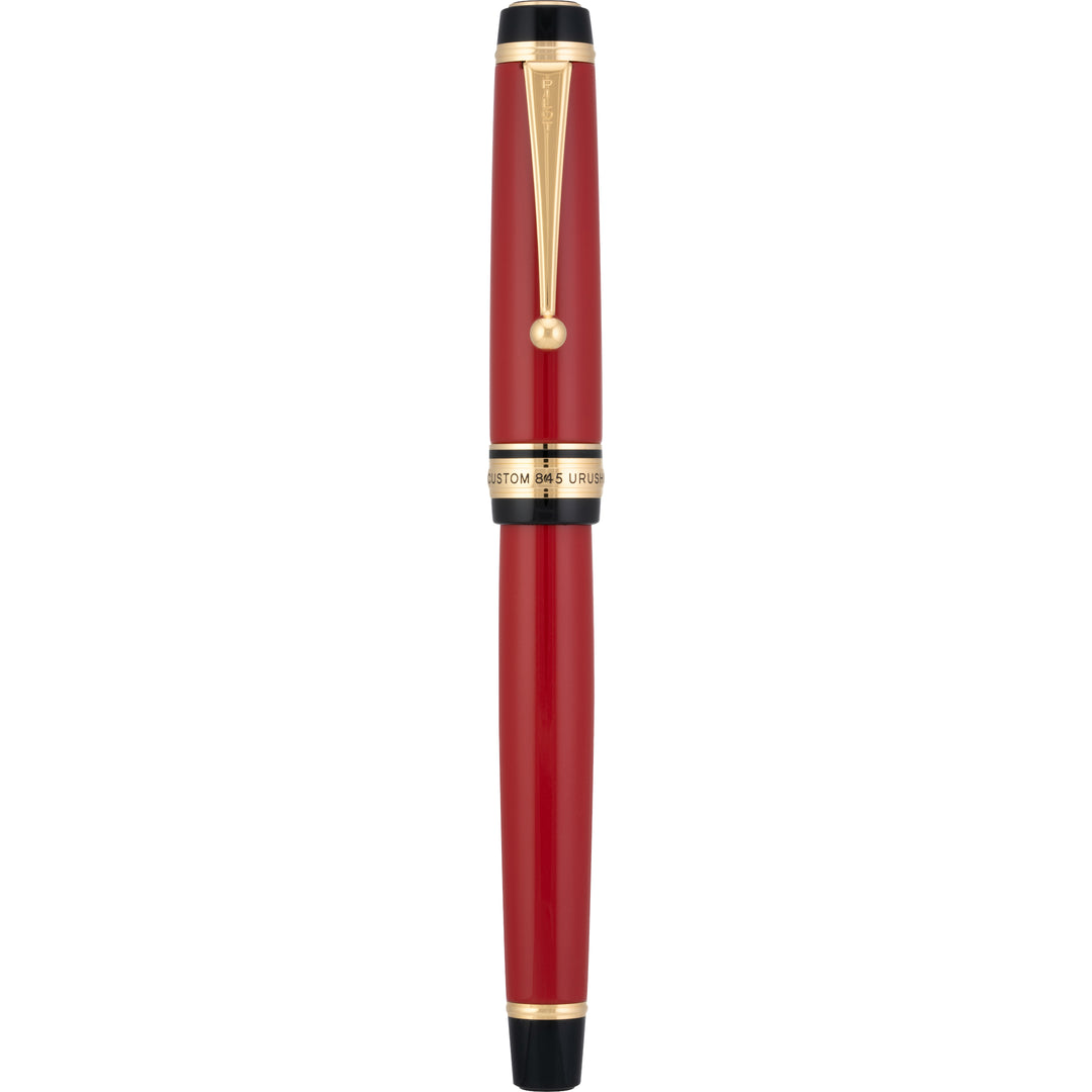 Pilot Custom 845 Urushi Fountain Pen - Vermillion