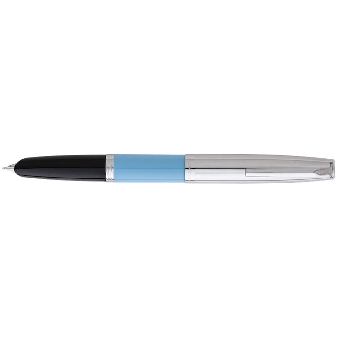 Aurora Duo Cart Fountain Pen - Light Blue