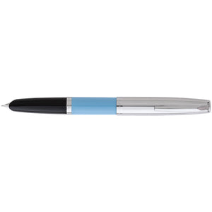 Aurora Duo Cart Fountain Pen - Light Blue