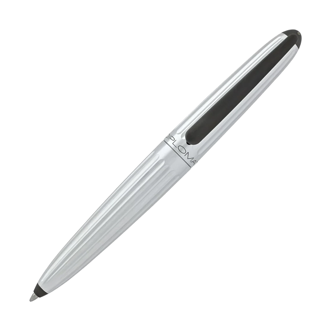 Diplomat Aero Factory Silver Ballpoint