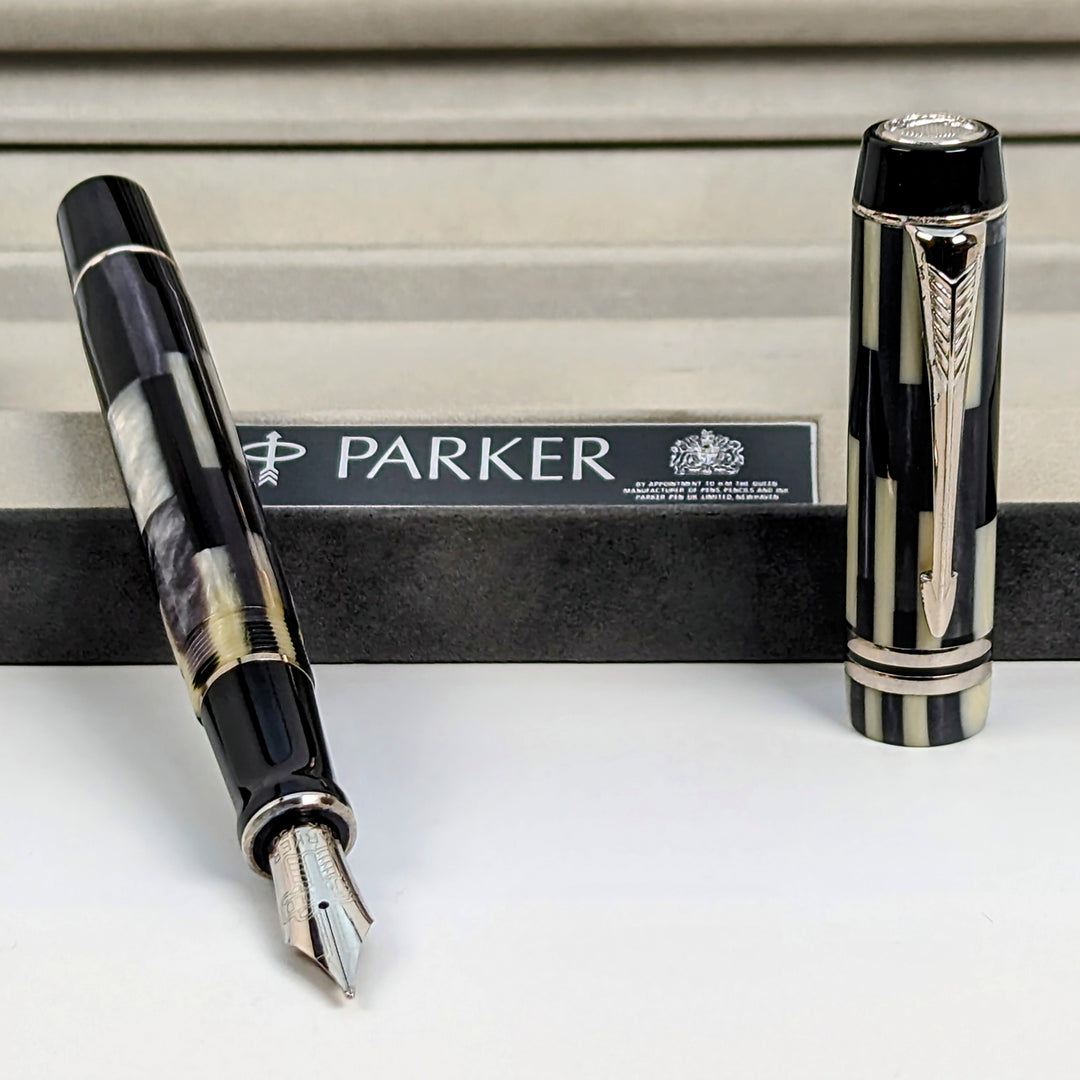 Parker Duofold Centennial Mosaic BW Fountain Pen